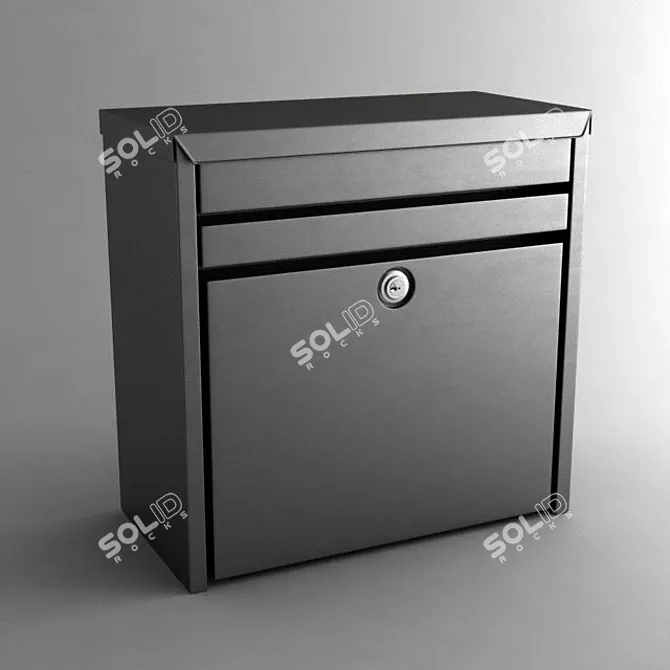 Stylish Mailbox for Every Home 3D model image 1