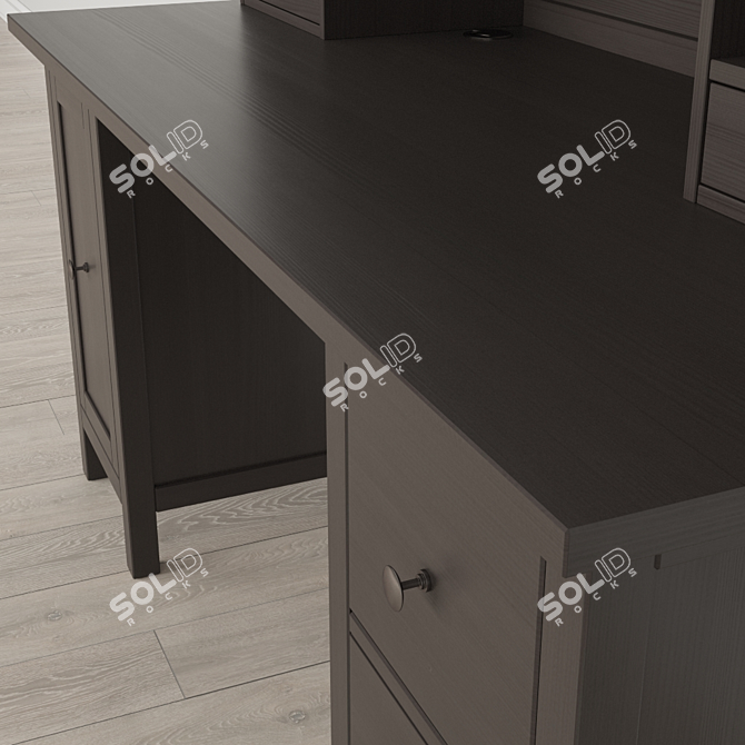 IKEA HEEMNES Writing Desk with Vray + Corona 3D model image 3