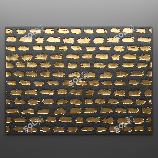 Wall Panel Decor 3D model image 1