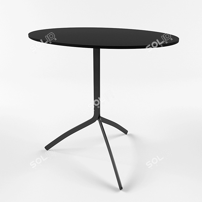 Elegant NOOMI Armchair 3D model image 1