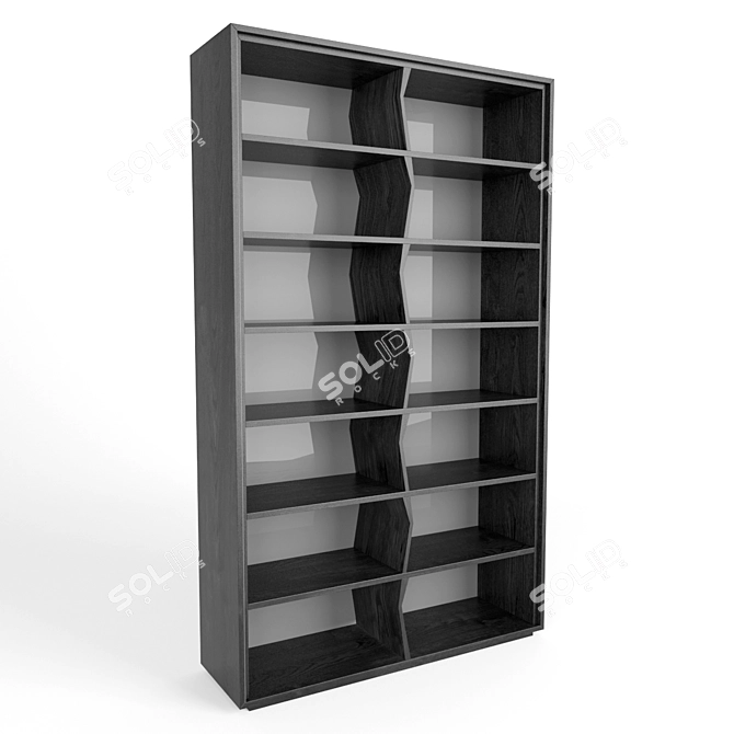 Ligne Roset LAPA: Stylish Book Shelf 3D model image 2