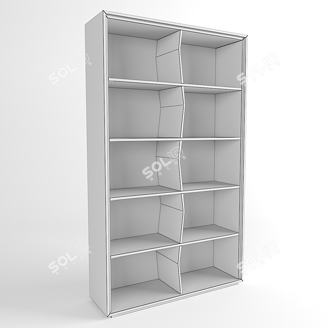 Ligne Roset LAPA: Stylish Book Shelf 3D model image 3
