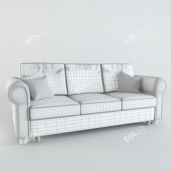 Contemporary Jazz Sofa 3D model image 2