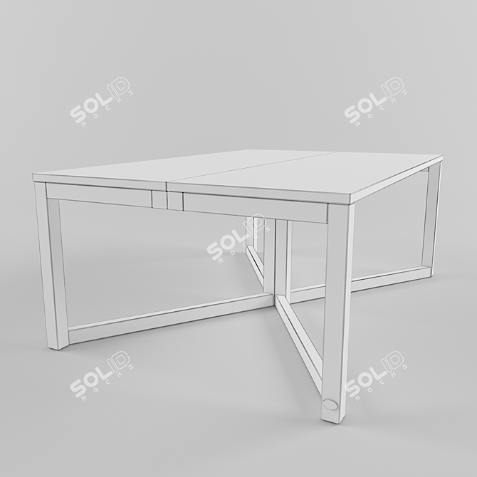 Modern Coffee Table FIRST - Stylish Design 3D model image 3