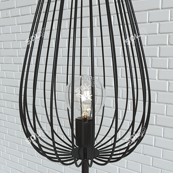 Eglo 82697 Floor Lamp 3D model image 2