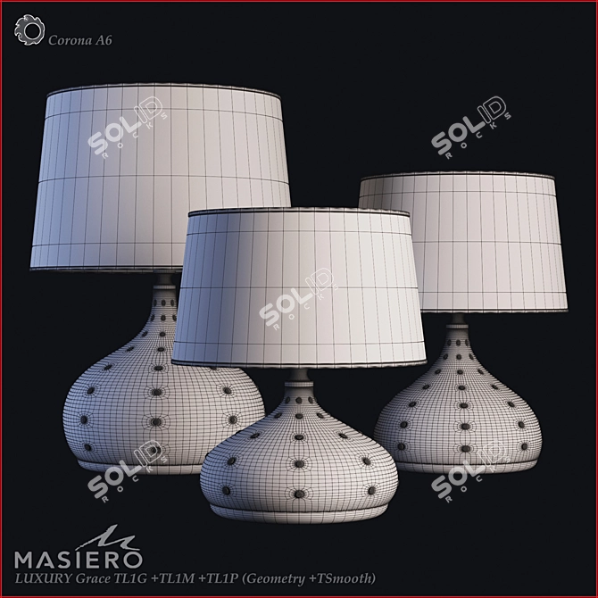 Masiero Luxury Grace TL1G, TL1M, TL1P 3D model image 3