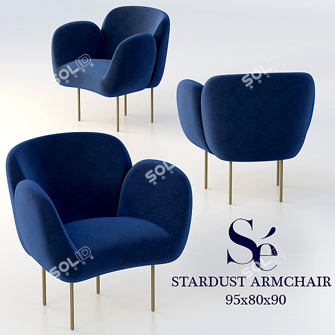 Stardust Dream Chair - SE London 3D model image 1