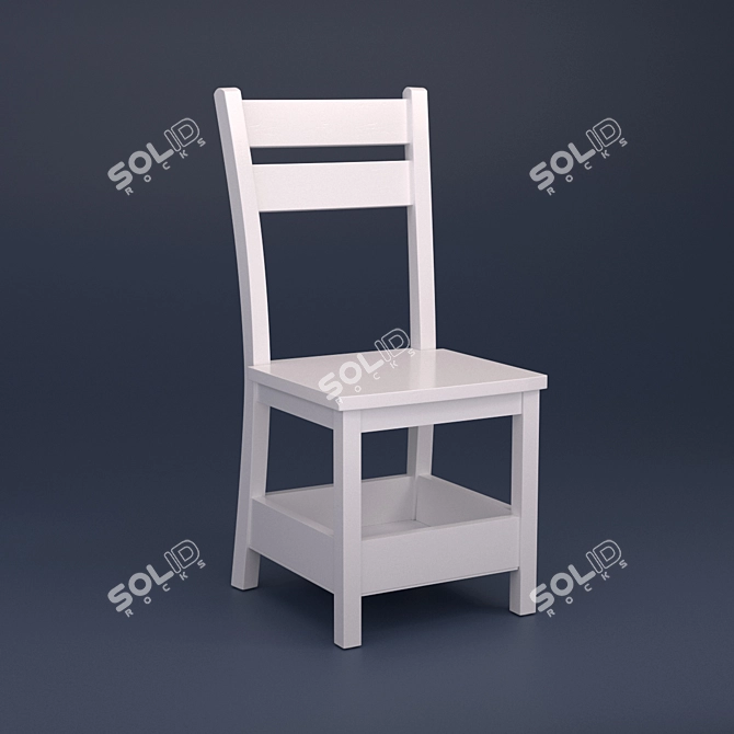 Combo Bin Play Table & Porter Chair 3D model image 3