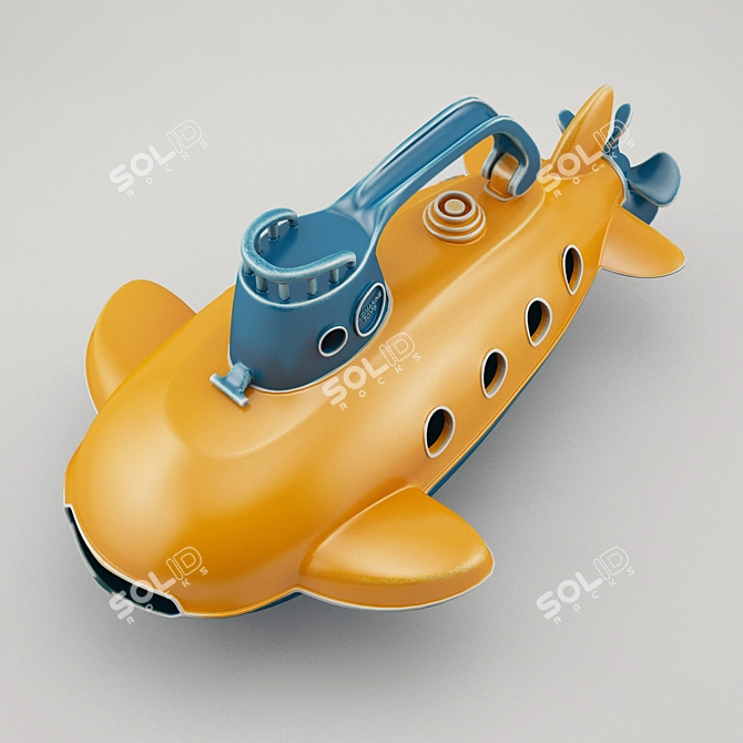 Underwater Adventure Submarine 3D model image 1