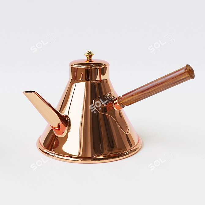 Copper Brew: Vintage and Modern 3D model image 2