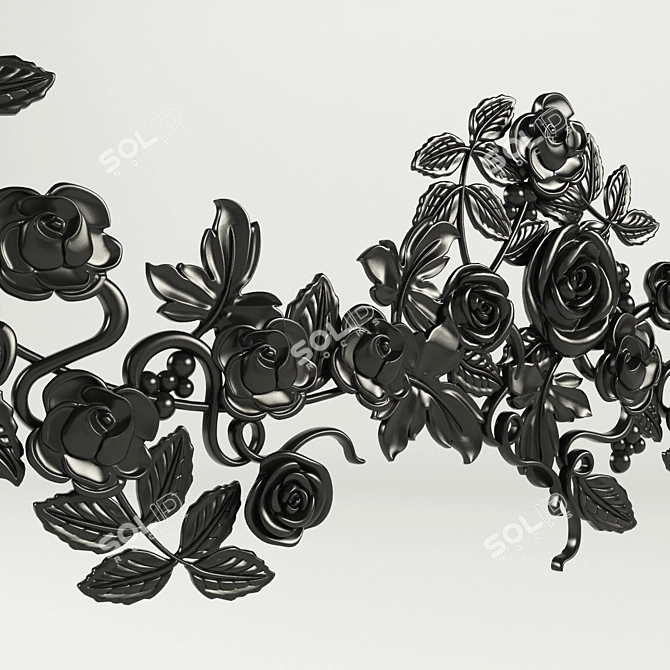 Floral Garland for CNC | 375K Qty | 2011 & 2014 Versions 3D model image 2