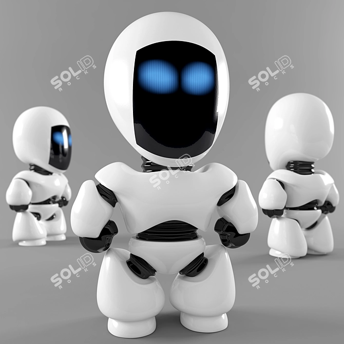 Robotic Companion - Adam 3D model image 1