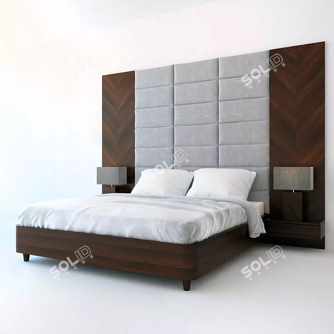 All-Inclusive Bed Set 3D model image 1