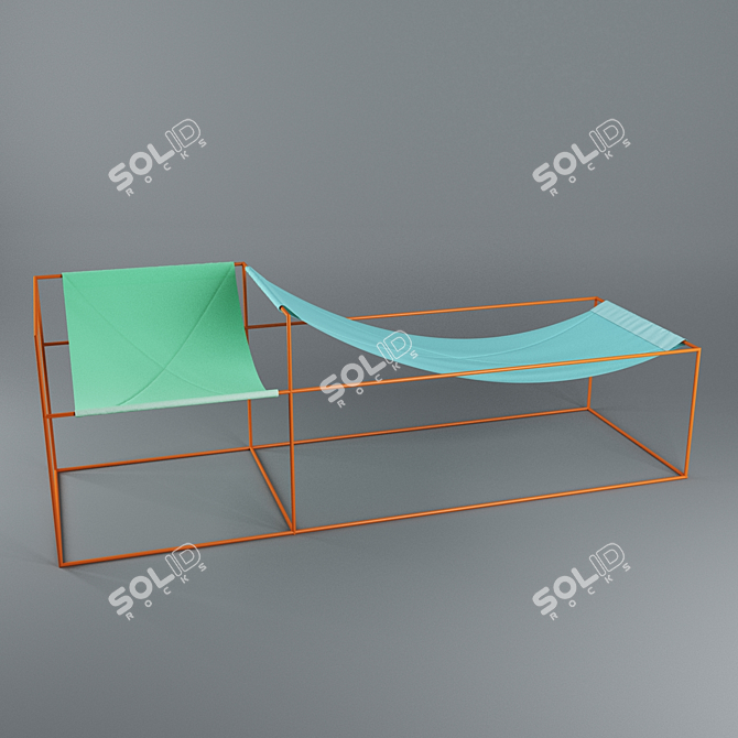 Contemporary Comfort: Ventura Lambrate Seating 3D model image 1