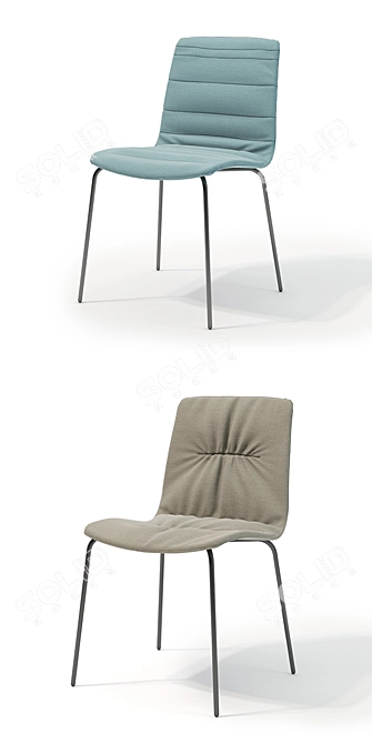 Klip Chair: Innovative Design meets Comfort 3D model image 3