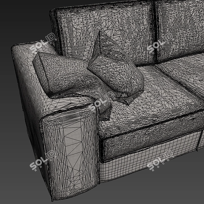 Title: Elevate Your Space with Alberta Santorini 3D model image 3