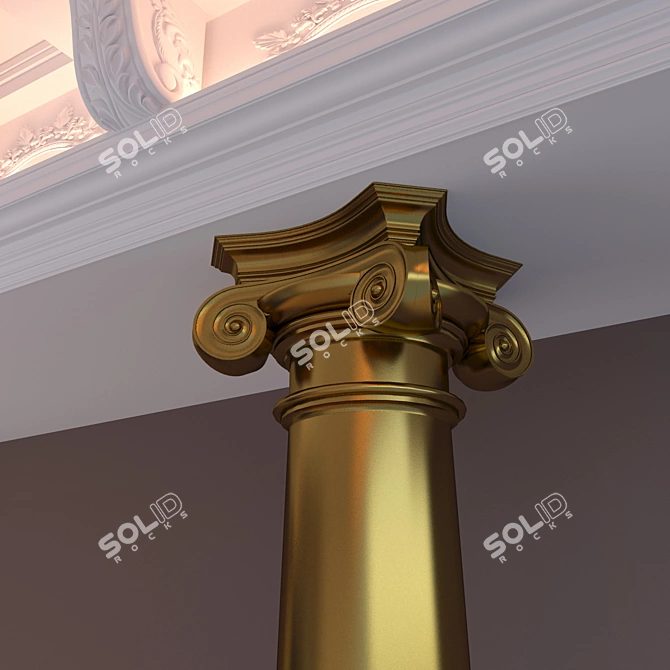 Composite Column - 18k Polygons 3D model image 2