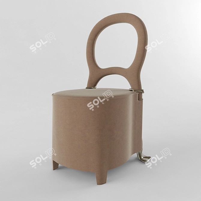 Timeless Elegance Chair 3D model image 2
