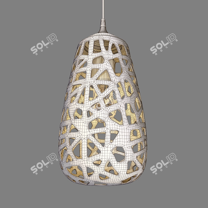 Title: Nestor Light Pendant: Modern Elegance 3D model image 2