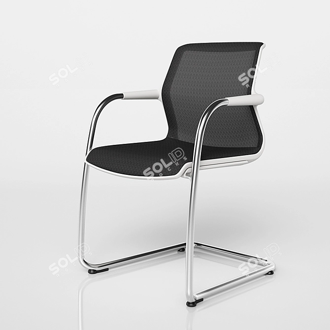 Ultimate Office All-Rounder: Unix Chair 3D model image 1