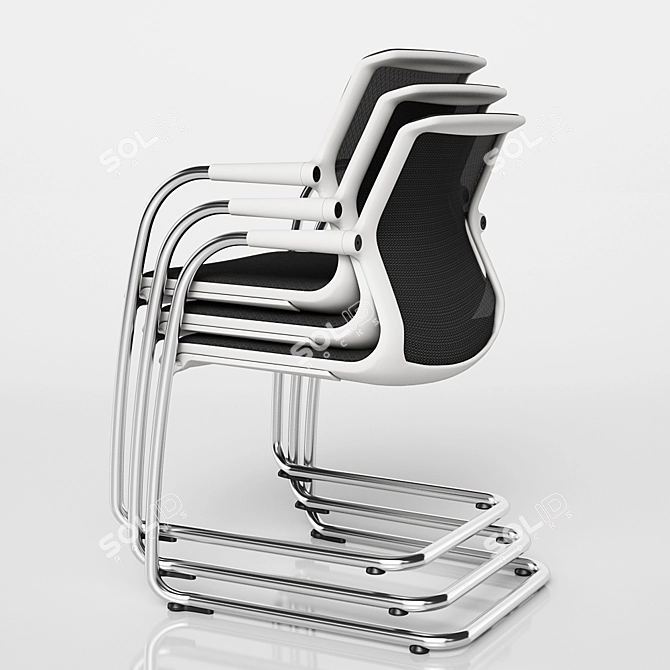 Ultimate Office All-Rounder: Unix Chair 3D model image 3