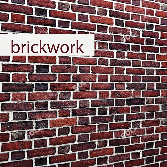 Brickwork: Versatile Tile Masonry 3D model image 1