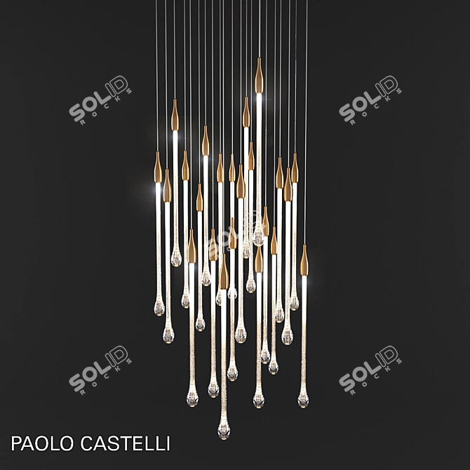 PAOLO CASTELLI Allure Pendant 3D model image 1