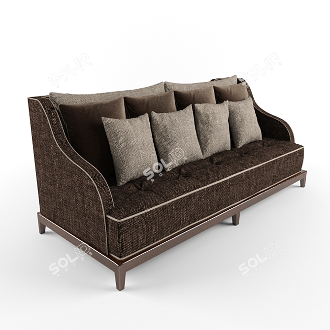 Elegant Comfort: PROMEMORIA Sofa 3D model image 1