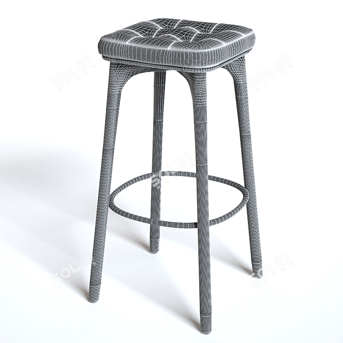 Versatile Utility Stool: Stellar Works 3D model image 3