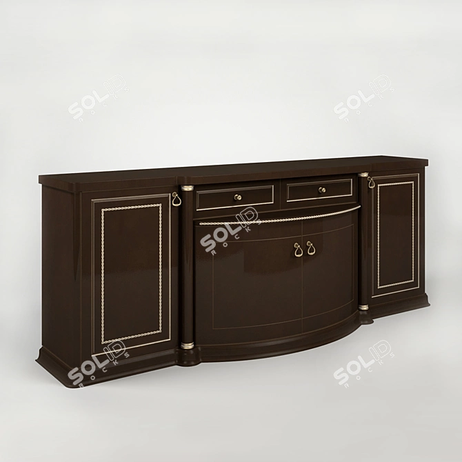 Project-Made Chest of Drawers 3D model image 1