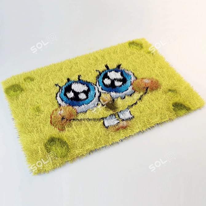 SpongeBob Kids' Play Mat 3D model image 1