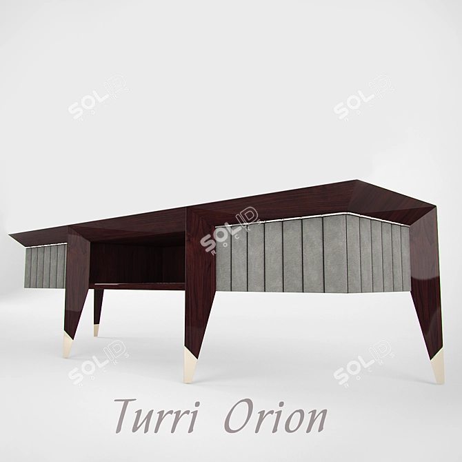 Turri Orion TV Stand 3D model image 1