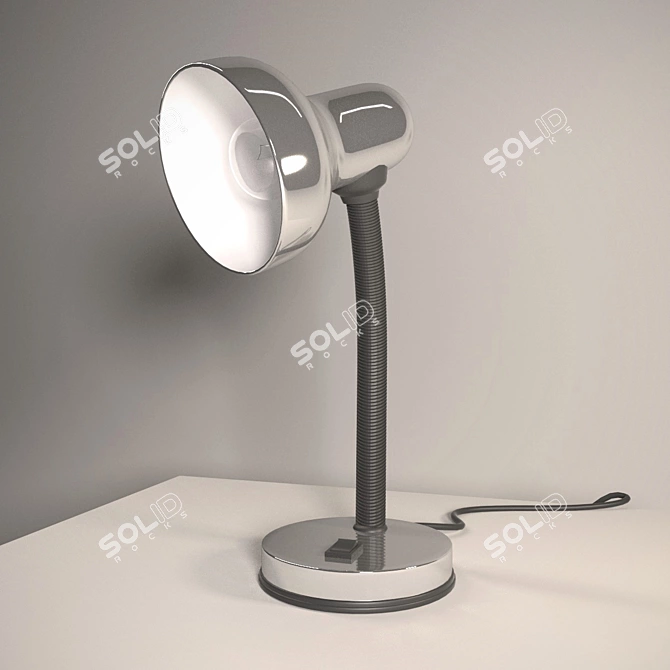 Elegant 30cm Table Lamp 3D model image 1