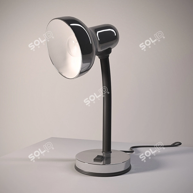 Elegant 30cm Table Lamp 3D model image 2
