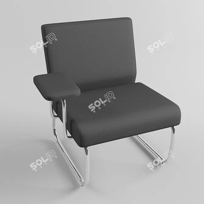 Flexible Modular Slastic Chair 3D model image 1