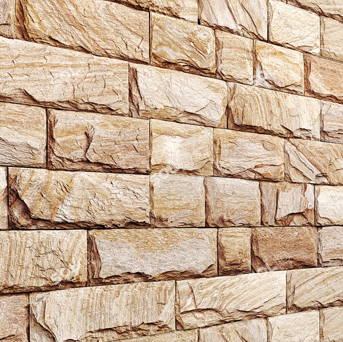 Tiling Stones: Perfect for Masonry 3D model image 2