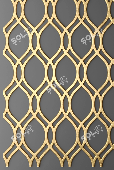 Tileable Panel & Grille 3D model image 2