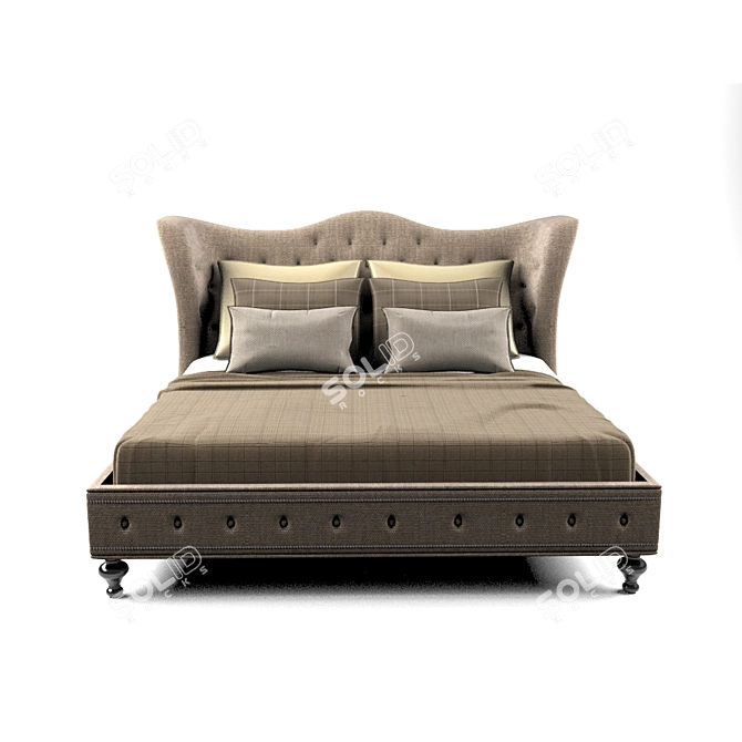 FFDM Bed - Art. 735-267-268 3D model image 3