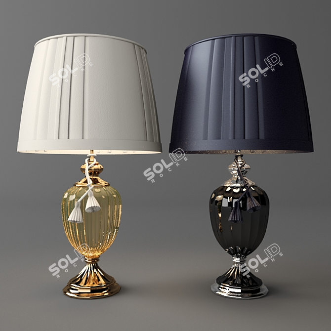 Classic Lamp 2.0: Timeless Elegance 3D model image 1