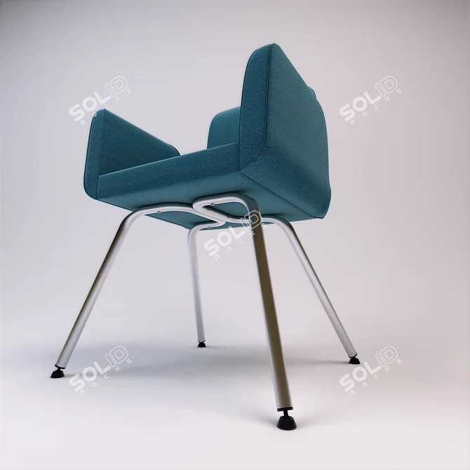 Modern Conference Chair: IKEA PATRICK 3D model image 2