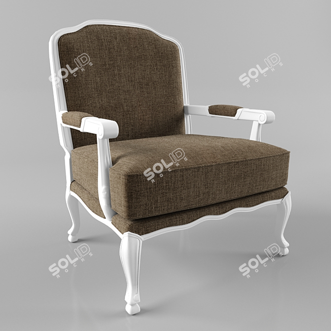 Elegant Chateau Elan Chair 3D model image 1