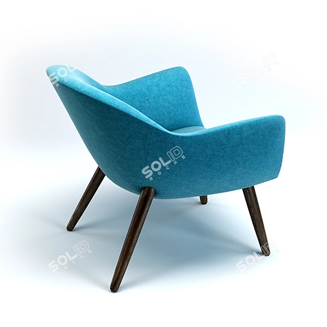 Poliform Mad Chair - Marcel Wanders 3D model image 2