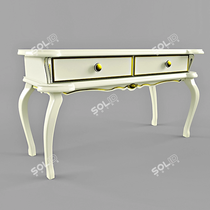 Belarusian Made Victoria Table 3D model image 1