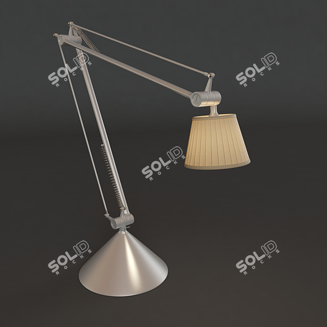 Archimoon Soft: Elegant Table Lamp 3D model image 1