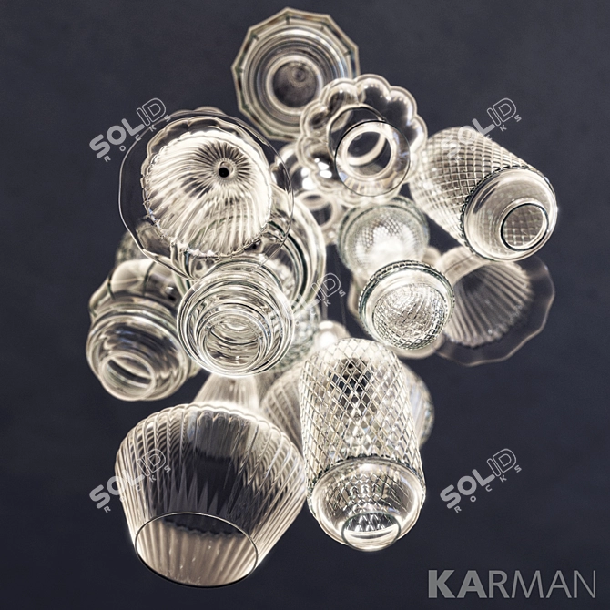 CERAUNAVOLTA: Elegant Lighting Fixture for Stylish Spaces. 3D model image 2