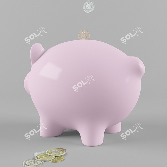 Armenian Coin Cash Registry 3D model image 2