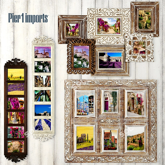 Elegant Frames Collection for Stylish Décor 3D model image 1