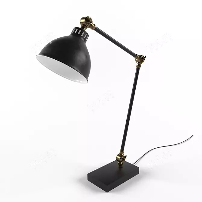 Adjustable Henry Table Lamp 3D model image 1