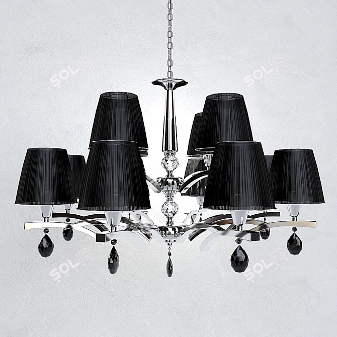 Maytoni Modern Arte Chandelier 3D model image 1