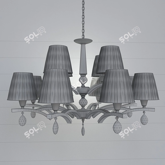 Maytoni Modern Arte Chandelier 3D model image 2